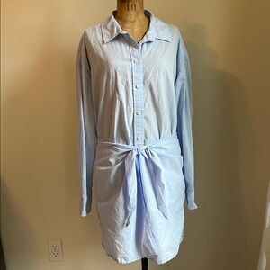 Universal Thread Sky Blue Shirt Dress